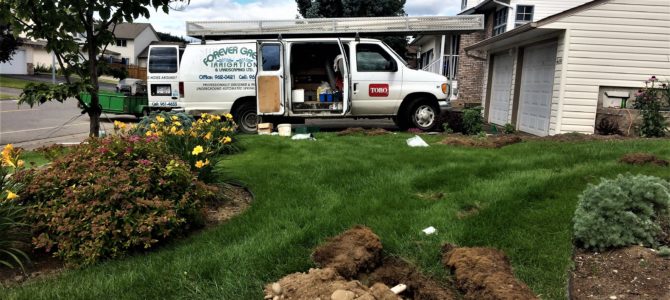 Sprinkler System Installation